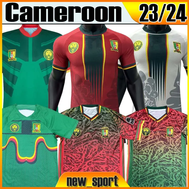 2024 2025 Cameroon Soccer Jersey Men s Football Shirt Cameroonian ABOUBAKAR MBEUMO TOKO EKAMBI Maillot de camerounais NKOULOU M.HONGLA