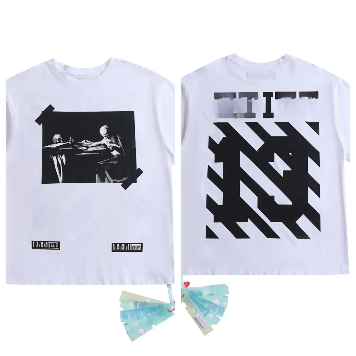 Offenser hommes designer graphique tee off chemise blanche t-shirt homme femme enfant off white t shirt hors du bureau vêtir t-shirt pull enfant court uomo designer shirts summer93Z0