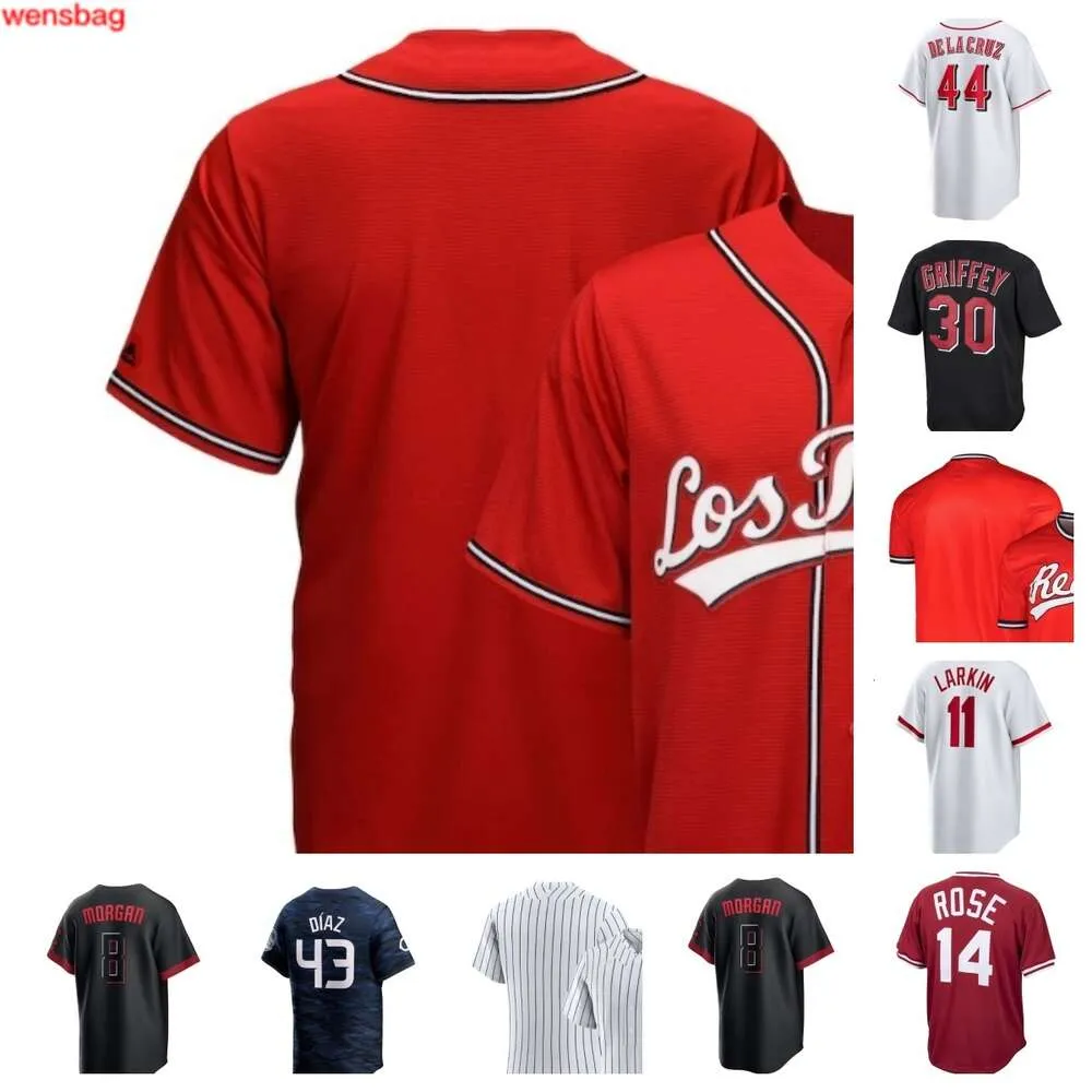 Dostosuj 16 Noei Marte 9 Matt McLain 7 Spencer Steer Baseball Jersey 30 Will Benson 17 Stuart Fairchild 27 Jake Fraley 29 TJ Friedl 23 Martini 87 Report Hinds