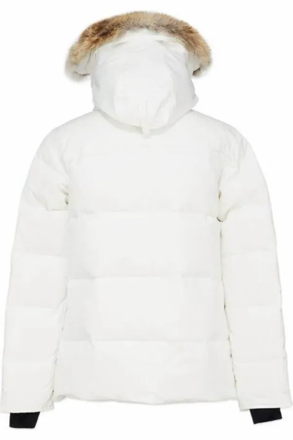 Giacche invernali da uomo in vera pelliccia di coyote, designer Homme Puffer Wyndham Windbreaker Jassen Outerwear con cappuccio Fourrure Manteau Brand Quality, lancio del prodotto_voghion.com