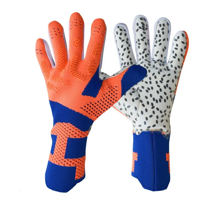 Soccer Goalkeeper Gloves Antislip kids Adult Glove Football Finger Protection Equipment 240106