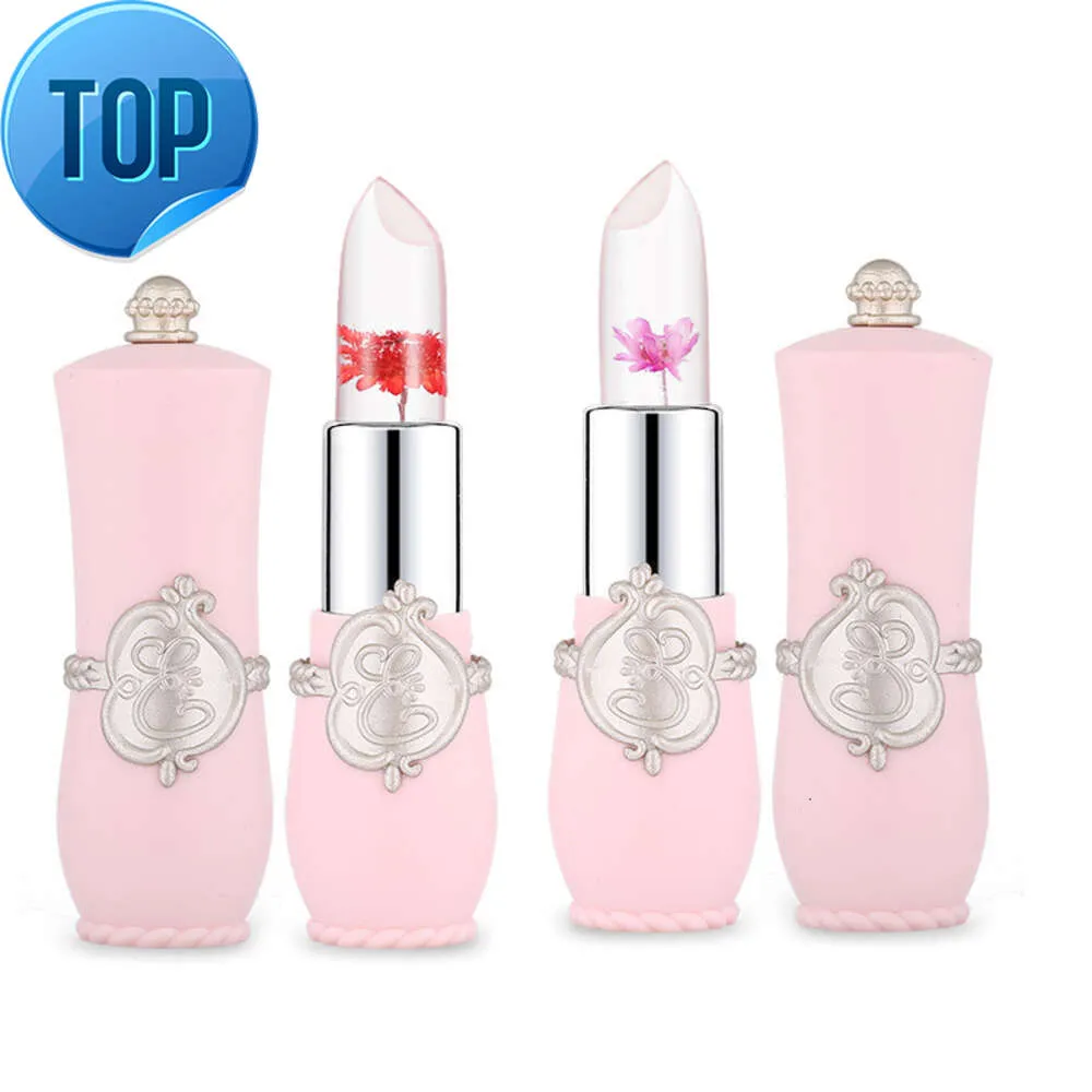 OEM Jelly Lipstick Flower Crystal Magic Temperature Change Long Lasting Moisturizer Bright Makeup Lip Stick Lip Gloss