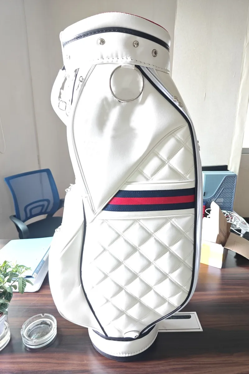 Golf Çantaları Beyaz Sepet Çantaları Unisex PU, Su Geçirmez Hafif Çantalar Yapar Logo ile Resimleri Görüntülemek İçin Bize Ulaşın