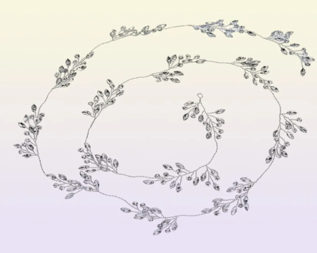 헤드 피스 신부 신부은 모조 다이나 스톤 헤어 포도 나무 밴드 웨딩 쥬얼리 조각 댄스 파티 크리스탈 액세서리 9604100