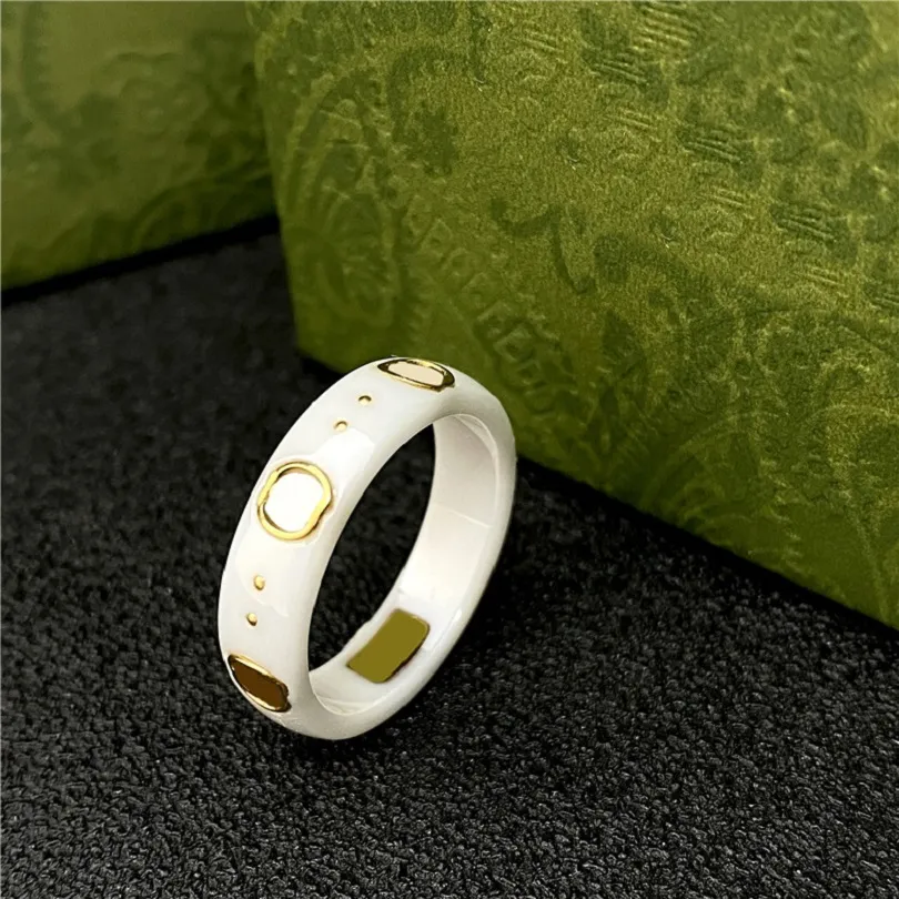 Древние европейские и американские мужчины и женщины, керамическое кольцо с планетой, трендовое индивидуальное черно-белое керамическое кольцо для пары, кольцо из розового золота 18 карат.