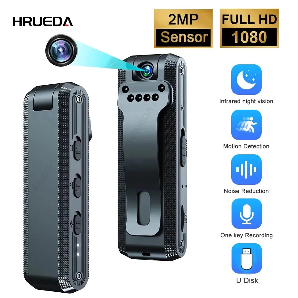 Mini Telecamera Spia A Collana &ndash; 1080P HD Con Videoregistratore Vocale &ndash; 8GB