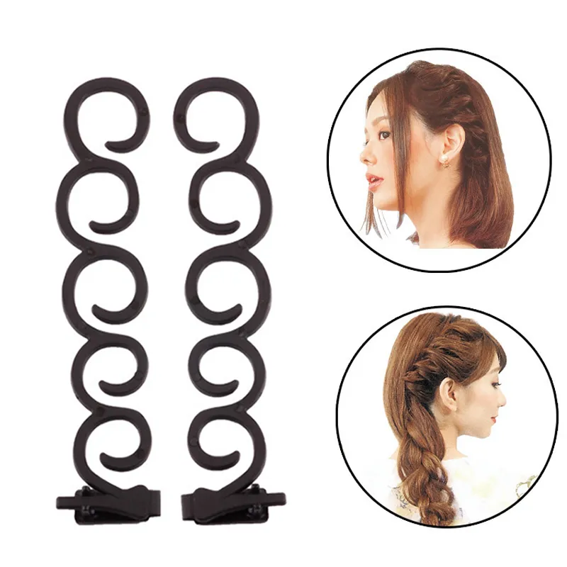 Magic Donut Bun Maker DIY Mulheres Acessórios para Cabelo Trança Estilo Grampos Barrettes Torção Grampos de Cabelo Ferramentas de Trança de Penteado