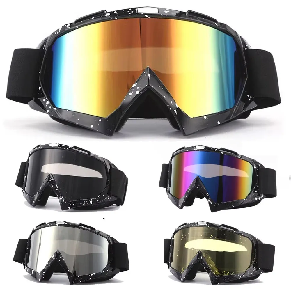 Lunettes de ski snowboard lunettes de ski de montagne motoneige sports d'hiver lunettes de neige lunettes de soleil de cyclisme masque pour hommes pour le soleil 240106