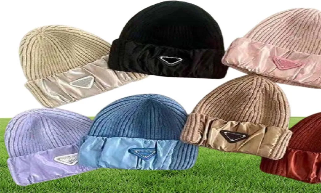 Chapeau tricoté de luxe bonnet de créateur mode hommes chapeaux ajustés unisexe lettres en cachemire décontracté casquettes de crâne Outdoor7224589