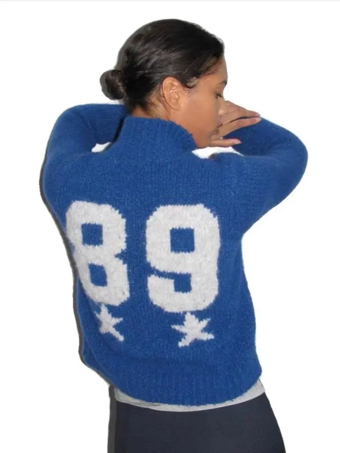 DHgate.com:Womens Blue Paloma Wool Knit Zipper Cardigan DHgate.com:Womens Blue Paloma Wool Knit Zipper Cardigan