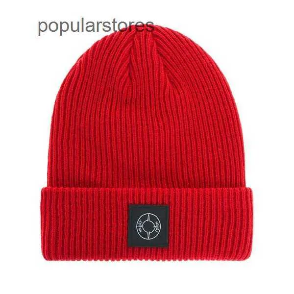 New Winter Knitted ISLAND Beanie men and women casual hats high-quality Knit Warm Beanies Hats Female Bonnet STONE Beanie Caps 17 colors 4 B3ED