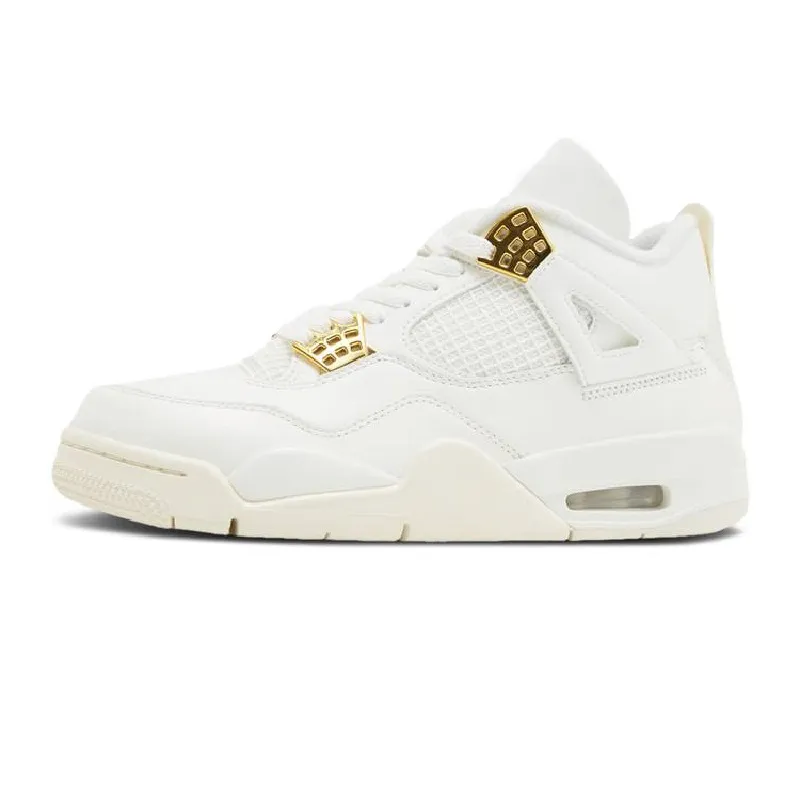 jordan 4 purple and gold