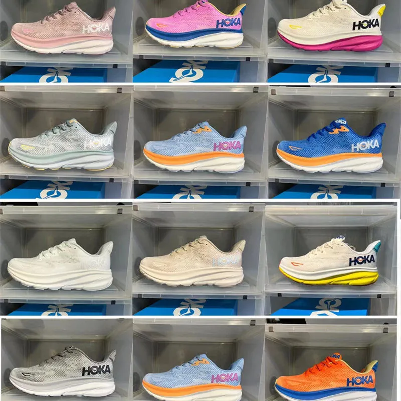 hoka hokas skor kvinnor löpskor, sportskor, mäns jogging skor clifton 9 bondi 8 brooks löpskor kvinnor andas märkesskor casual skor sommar