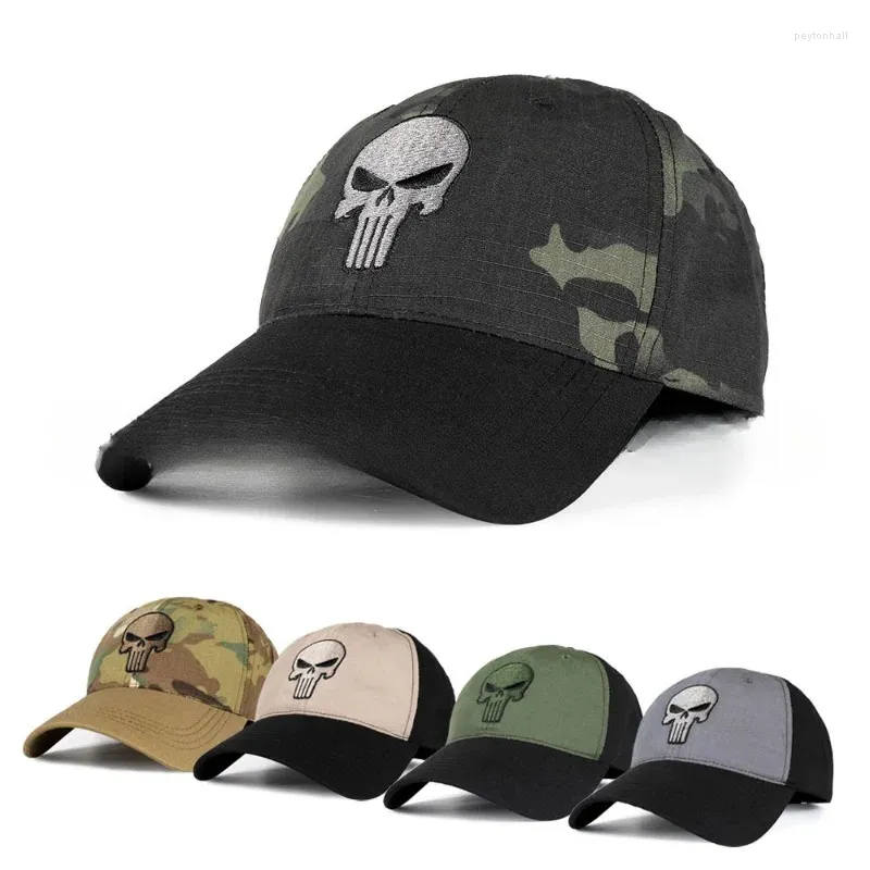 Bandanas Casquettes de baseball militaires Camouflage Tactique Armée Combat Paintball Basketball Football Réglable Classique Snapback Chapeaux de Soleil Hommes