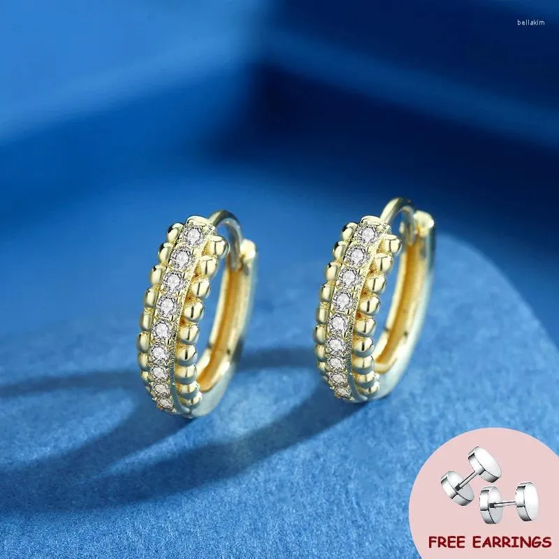 Boucles d'oreilles pendantes en argent 925, bijoux avec pierres précieuses en Zircon, accessoires pour femmes, fête de fiançailles, cadeau de promesse, vente en gros