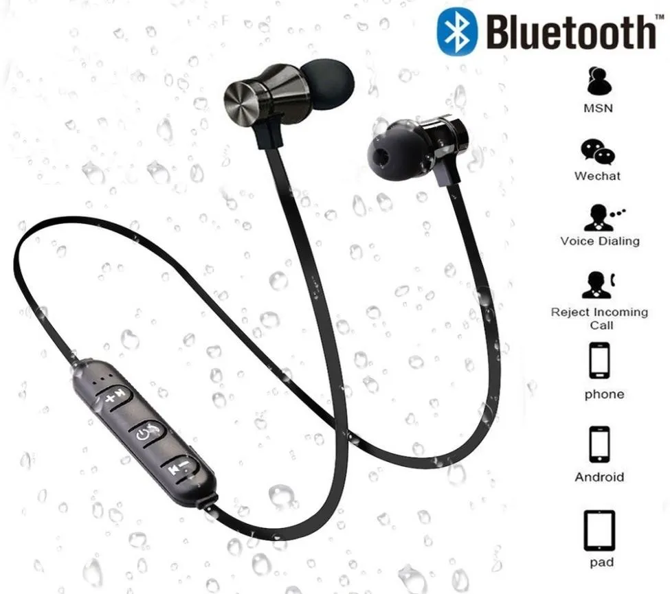 Auricolare bluetooth magnetico senza fili XT11 auricolare musicale Telefono con archetto da collo Auricolari sportivi con microfono per iPhone Samsung Xiaomi 4412729