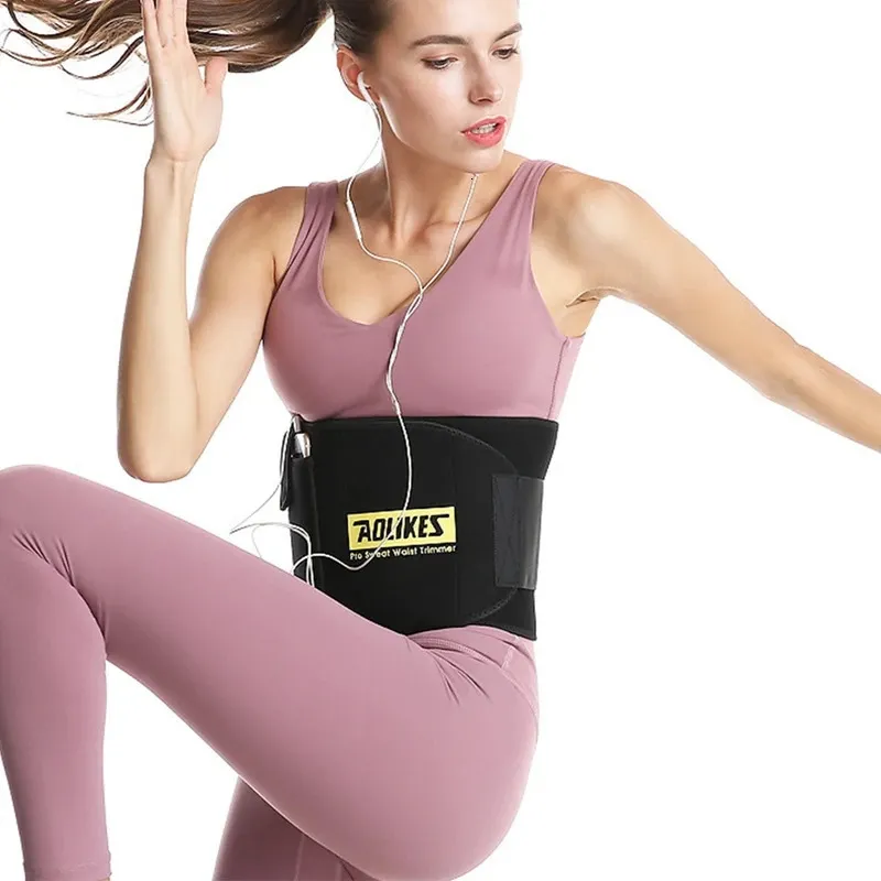 Fitness sport exercice taille soutien pression protecteur ventre Shaper mince ceinture réglable ceinture d'entraînement pour les femmes 240108