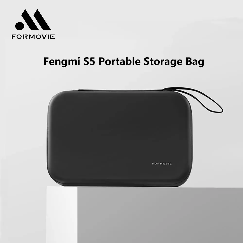 Original Formovie Fengmi Portable Bärande väska vattentät dammsäkert stötsäker låda förvaringsfodral för S5 -projektor tillbehör