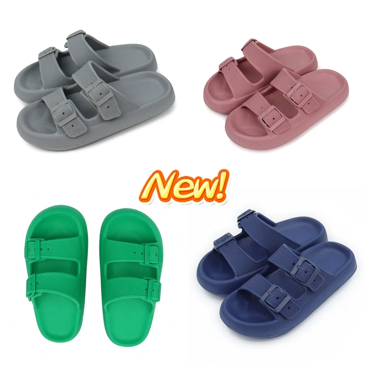 Slides Slides Slipper Sliders Paris Easy Sandals Slippers Summer Room Flip Flops Mens Women Pool Hotel House House Rater Rubber Size 35-45