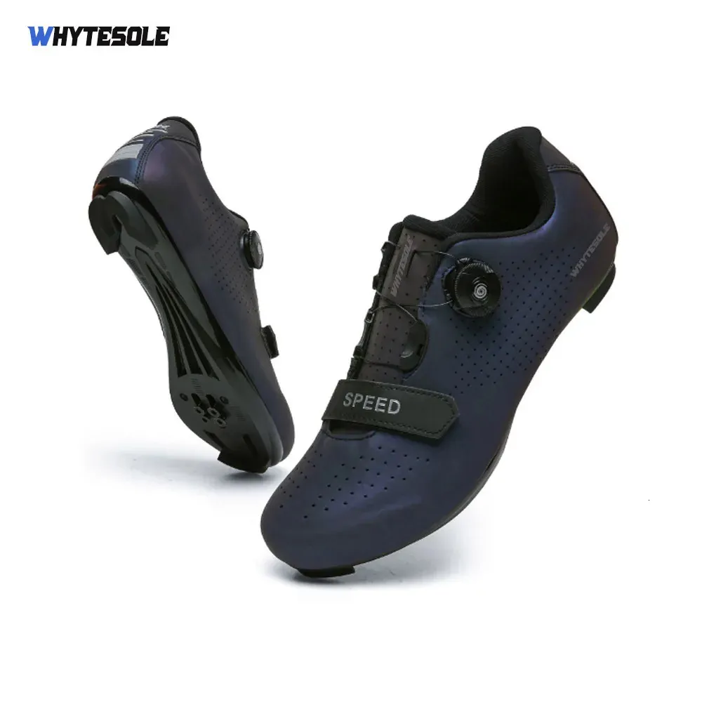 Whytesole BMX mtb hombre zapatillas de ciclismo Zapatos Cleat Zapatos de bicicleta de montaña con bloqueo automático Mujeres Bicicleta de carretera deporte DIRT Zapato de ciclismo 240108