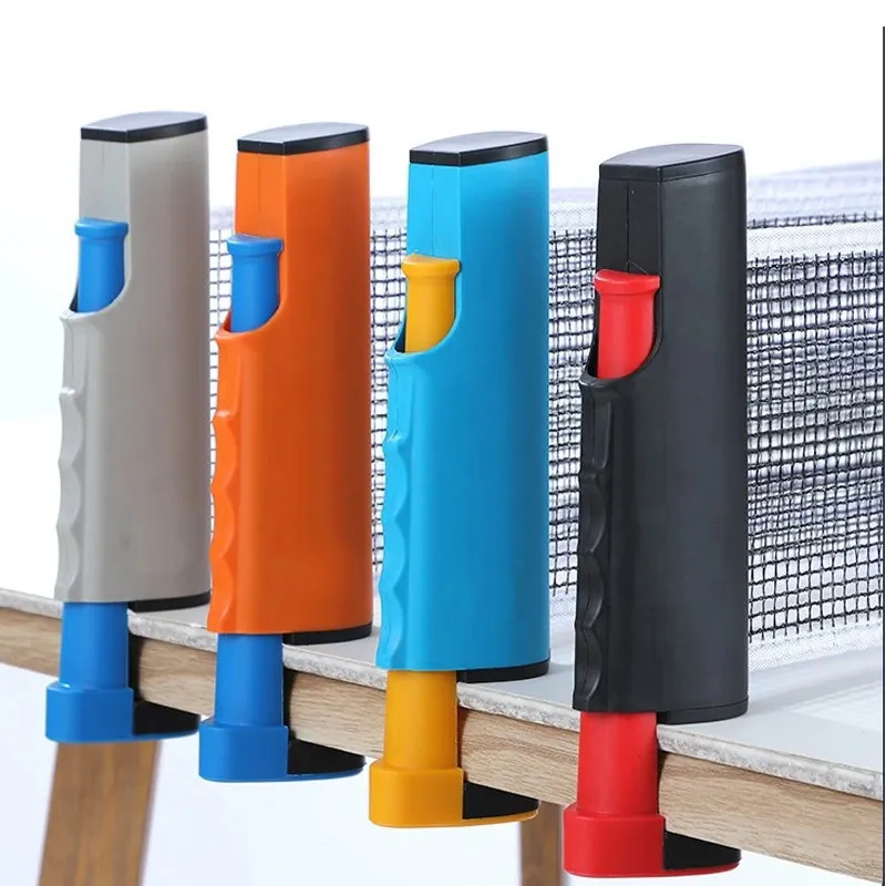Portable Table Tennis Nets Ping Pong Net Rack Retractable Table Tennis Net Rack Anywhere Home Gyms Exercise Equipments 240106