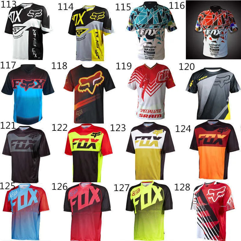 Мужские футболки 2023, скоростной нисходящий велосипедный костюм для горного велосипеда, топ с короткими рукавами, мужской летний внедорожный мотоциклетный костюм, гоночный костюм