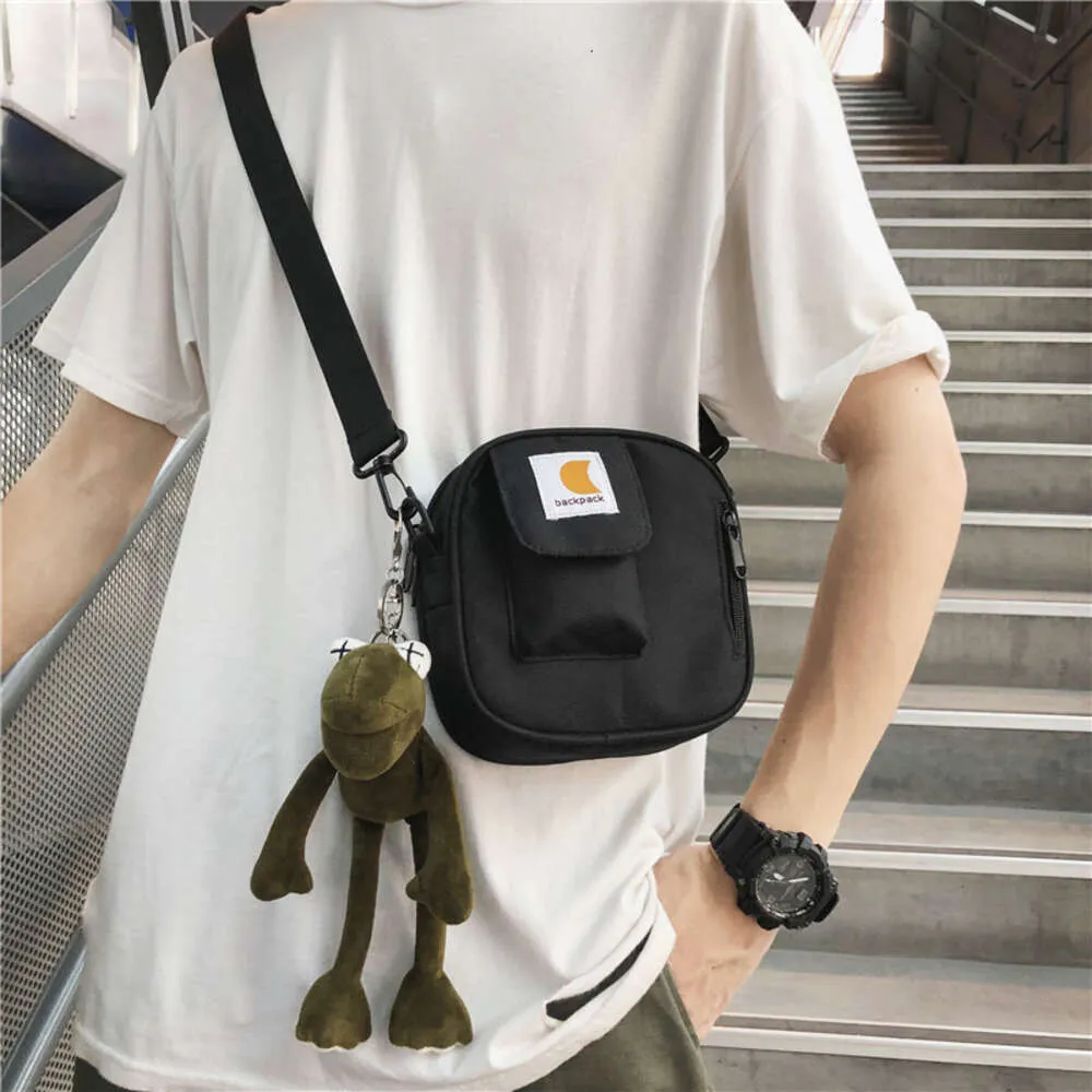 Trendy Cool Crossbody Bag Masculino Instagram Trendy Esportes e Lazer Versátil Bolsa de Corpo Pequeno Bolsa de Ombro Único Feminina Hip Hop Vestido de Trabalho Bolsa Pendurada