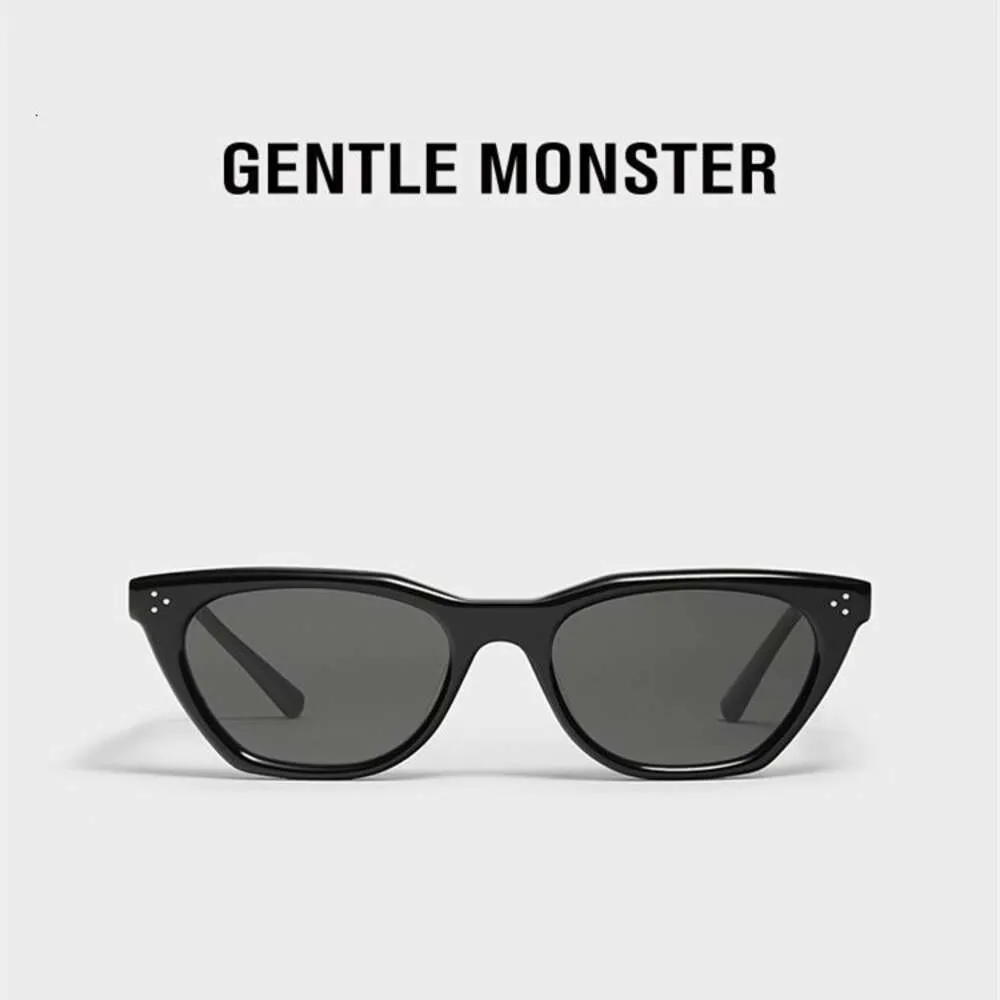 New Gentle Monster Designer GM Sunglasses Cookie Cat Eye Gey Sunglasses UV Resistant and Strong Light Ins Outdoor Sun Grounds Sunglasses