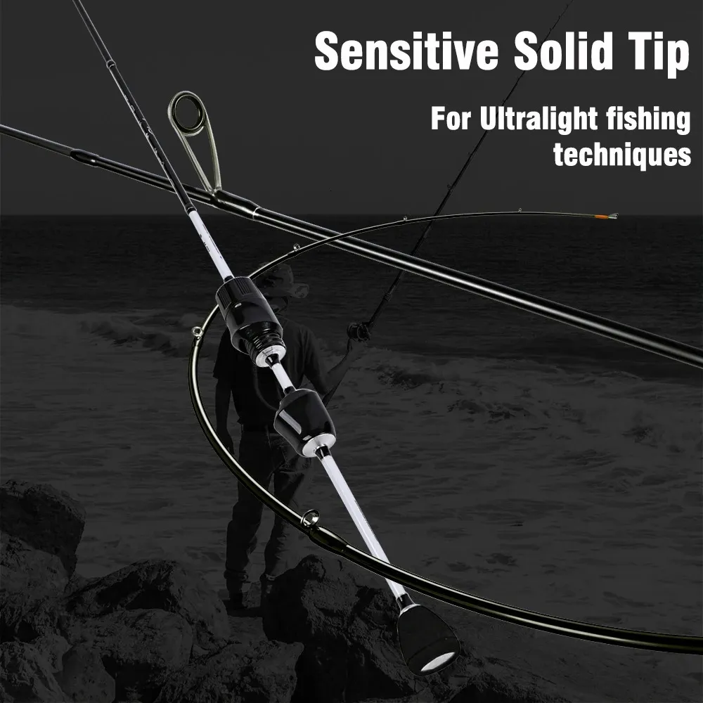 Mifine ILLUSION SLASH XUL Ultralight Spinning Fishing Rod 0.2-0.8g 30T  Carbon Fiber Fuji/LS Rings Solid Tips For Trout Fishing 240108
