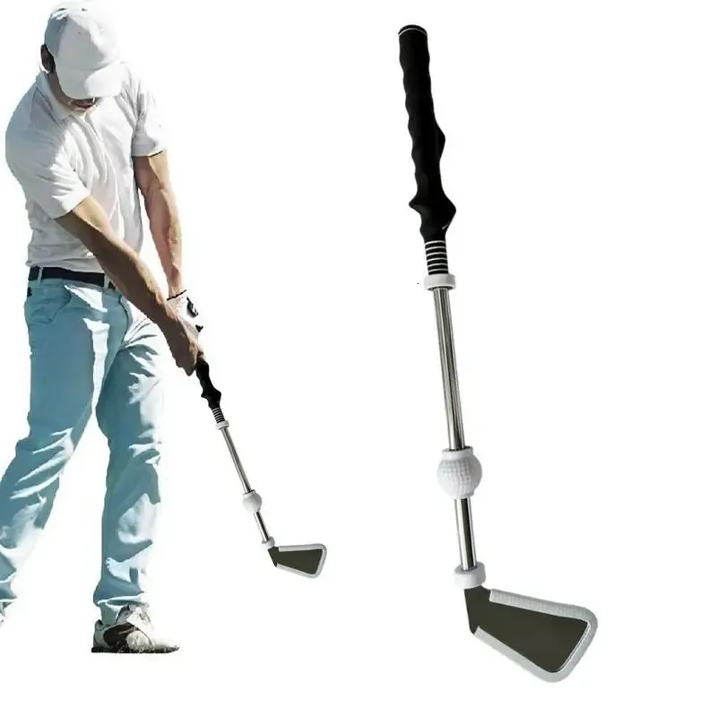 Practice Stick Golf Swing Trainer Swing Training Aid Portable Golf Grip Practice Stick ...