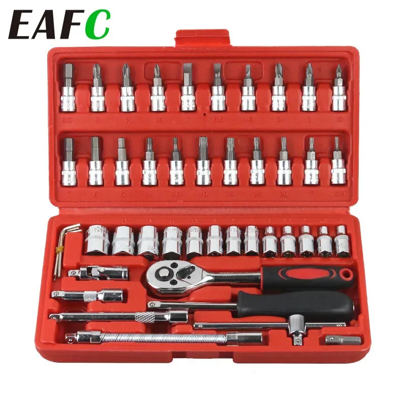 Auto Kit Wrench DHgate.com:5346PCS Auto Repair Tool Kit with 14