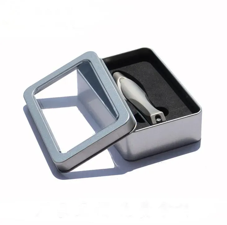 10.7*7*3cm Open Window Metal Storage Cases, Tin Boxes Steel display packaging can SN1823