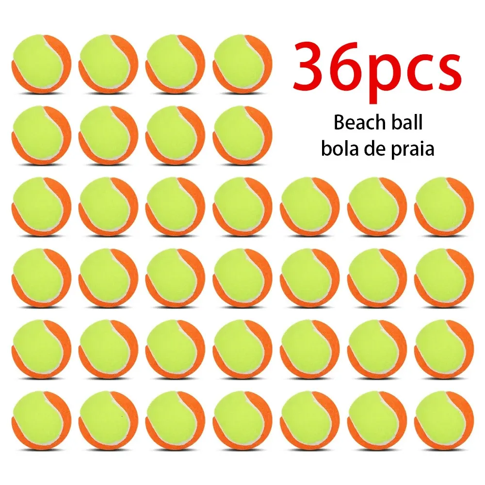 GAIVOTA professionnel Beach Tennis Standard pression balle d'entraînement lent accessoires de plein air 12 Pack 240108