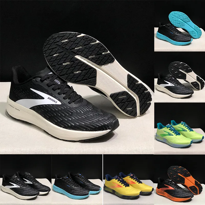 black brooks shoes designer shoes mens womens Outdoor Shoes running black white bule green orange sports sneakers trainers