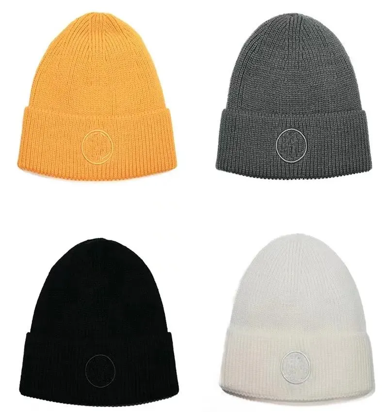 Beanies LL Beanies Ladies Knitted Reversible Winter Hat Men and Women Fashion Keep Warm Adult Weave Gorro Hat 7 Colors