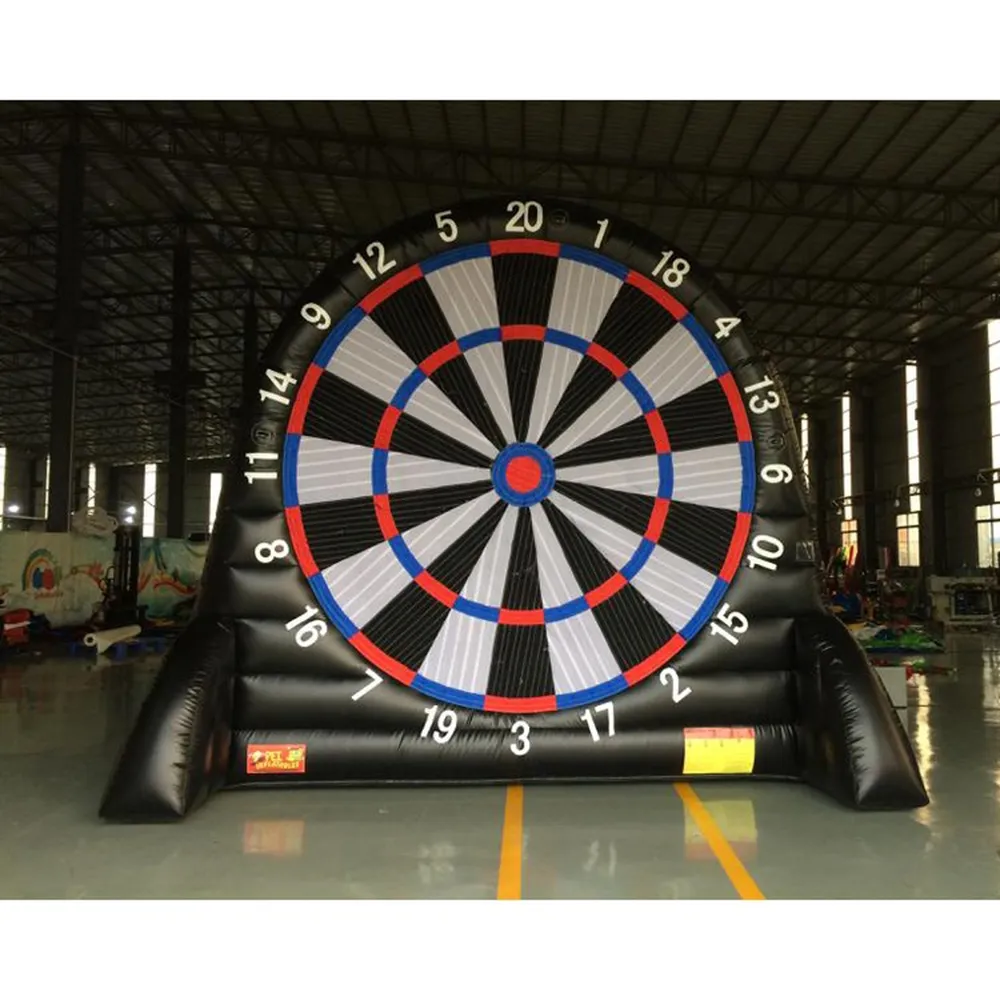 Hurtowy darmowy statek zabawny nadmuchiwany gigantyczny giganta Dart Board piłka nożna piłka nożna strzelanie do piłki nożnej Rady Darts Outdoor Dartboard Target Game