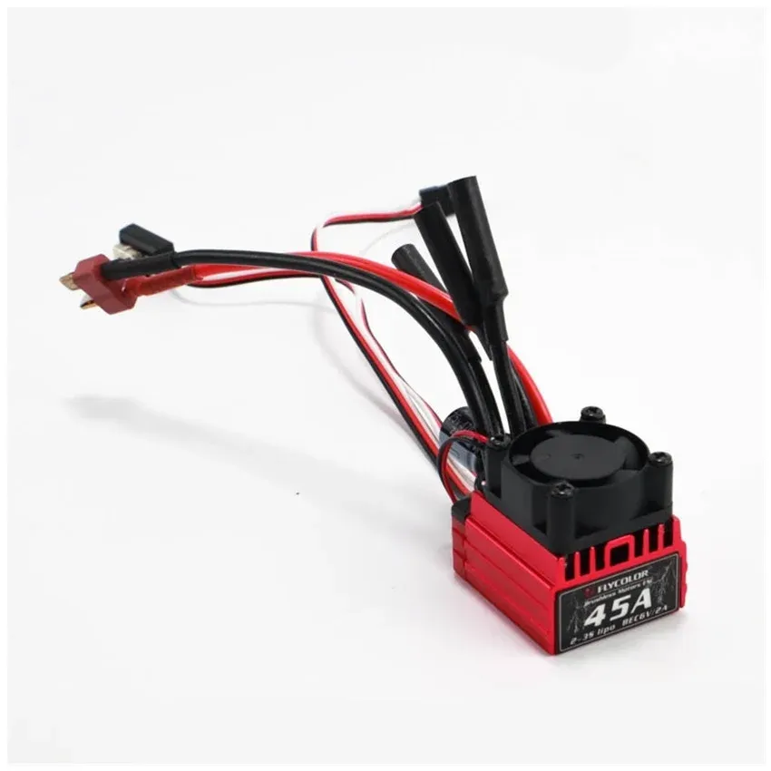 1:10 Rc Auto 2-3S Lipo BEC 6V/2A 45A Bürstenlosen Esc Bürstenlosen Motor Elektronische regler Für 1:10 Racing Auto Zubehör