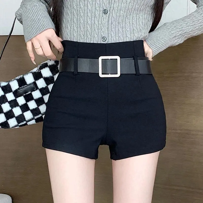 Women's Shorts Sexy Skinny Black Women Chic High Waist Girl Short Pants Ladies Fashion Streetwear Slimming Booty