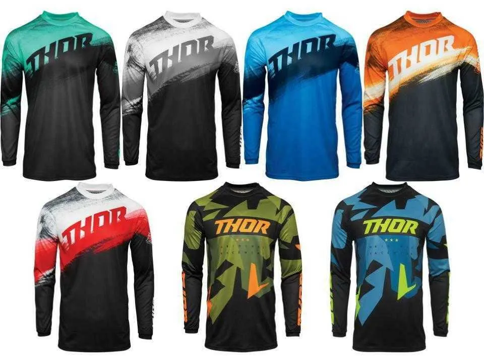 Men's T-shirts New Knightly Suit with Long T-speed Descent Racing Motorcycle Mountain Bike Long Sleeved Cycling Suit
