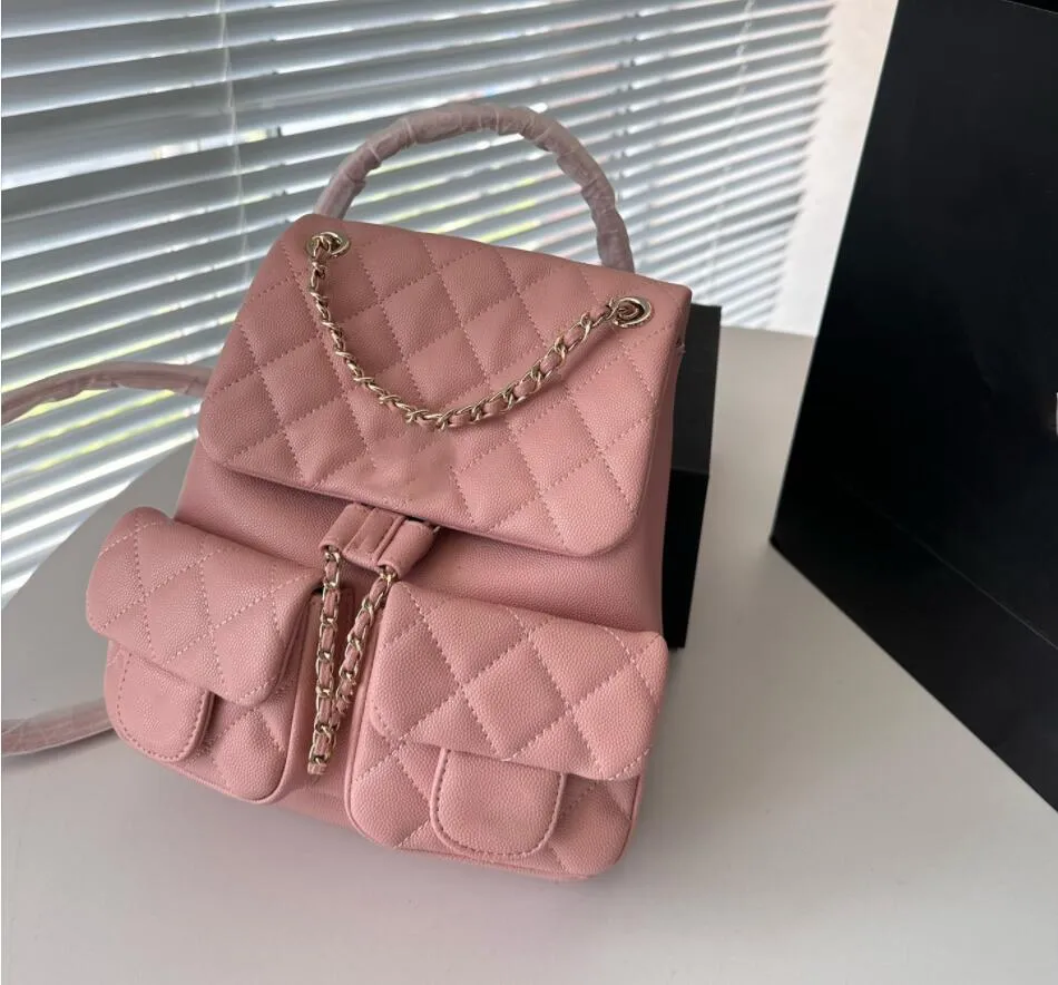 Bolsa de designer popular pequena fofa com fivela magnética mochila de fada bolsa de moda de pele de cordeiro bolsa feminina de alta qualidade