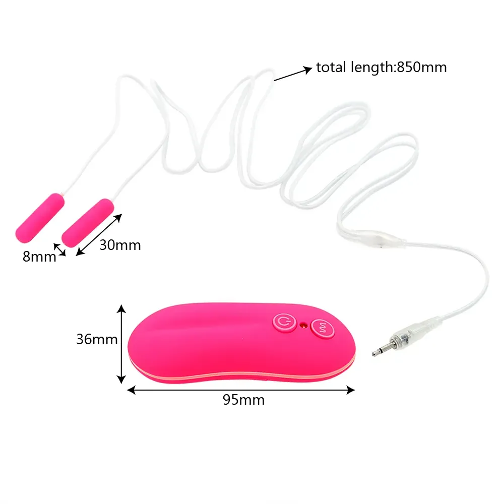 IKOKY 10 Speeds Anal Vibrator Dual Mini Bullet Vibrators Vibrating Egg Waterproof Sex Toys for Women Remote Control S1018