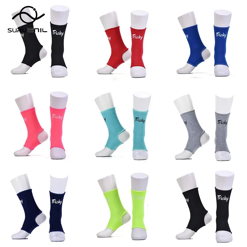 Muay Thai Anklets Mężczyźni Kobiety Kids Kids Wsparcie Taekwondo Fight Kickboxing Compression Socks Sport