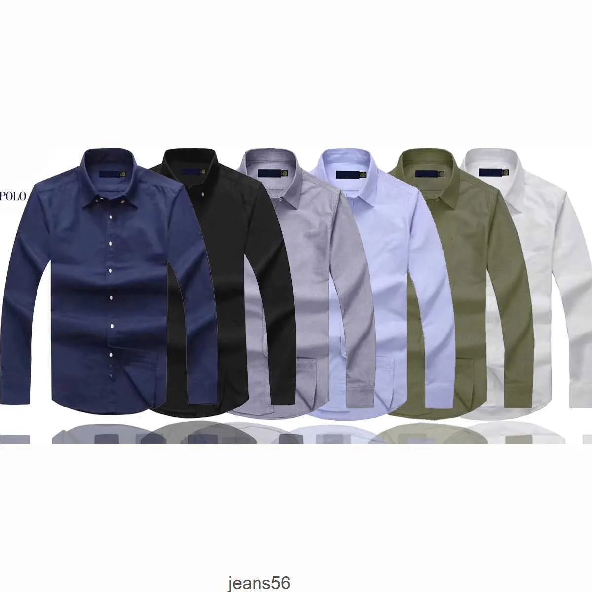 camisa polo masculina manga longa casual camisa sólida estilo americano polos camisas moda oxford camisas sociais melhor