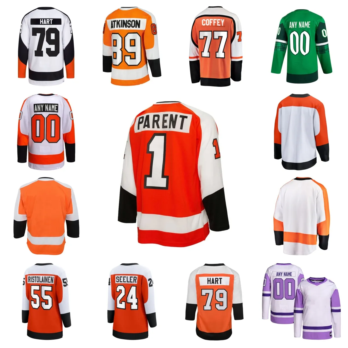 11 Travis Konecny ​​74 Owen Tippett 36 Emil Andrae 94 Ryan Ellis 89 Cam Atkinson 10 Bobby Brink 71 Tyson Foerster 19 Garnet Hathaway