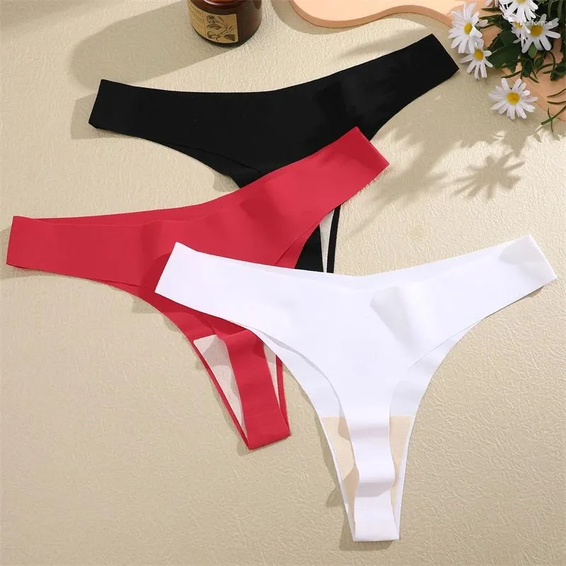 Womens Panties FINETOO Women Seamless Underwear Sexy V Shaped Low Waist  Thongs Soft Skin Friendly Lingerie Female Cozy T Back G String From  Fourforme, $15.35