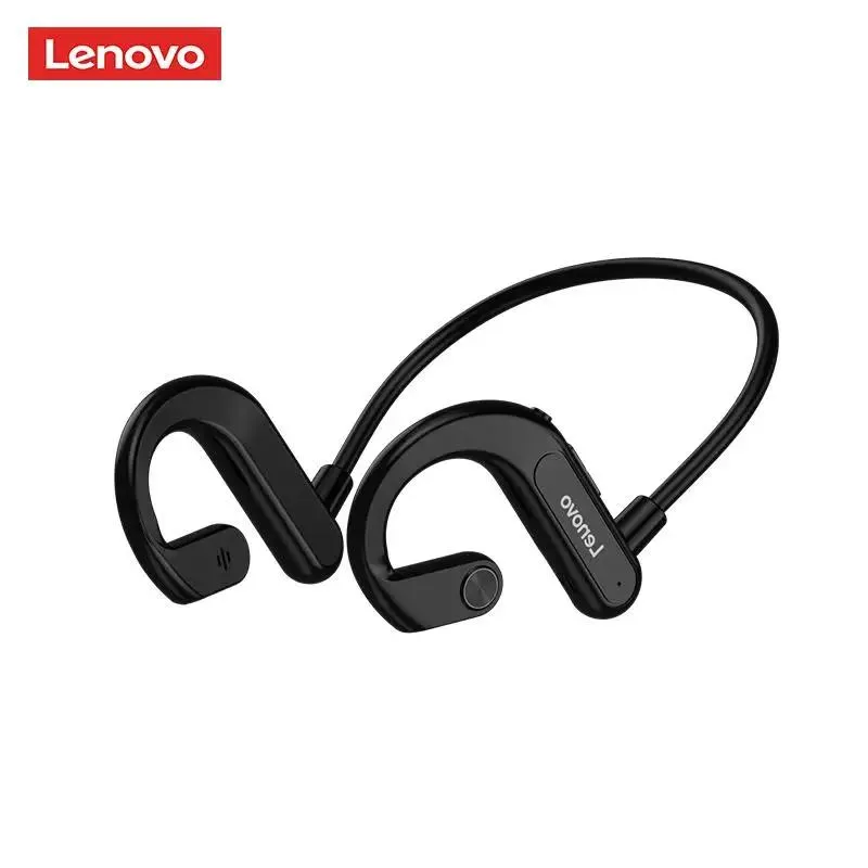 Hörlurar orignal lenovo x3 x4 trådlös hörlurar Bluetooth 5.0 nackband hörlurar IPX5 Vattentäta sportörhängen med mic bulleravbrott