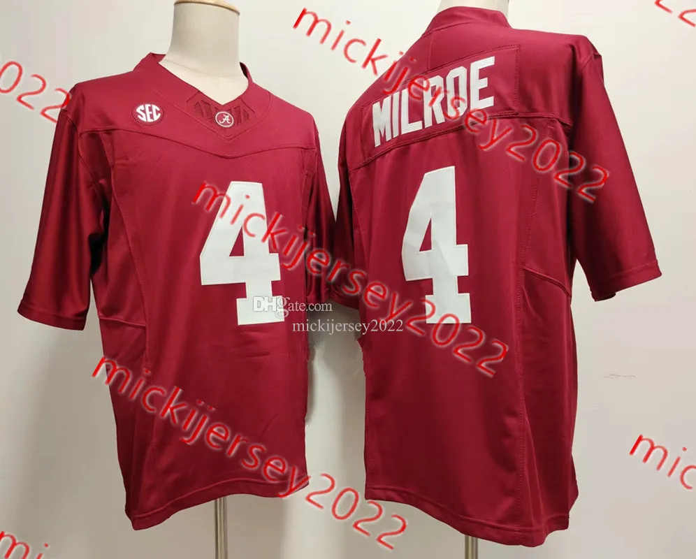 Alabama 49ers Mac Jones Alabama Crimson Tide Jersey: Mac Jones