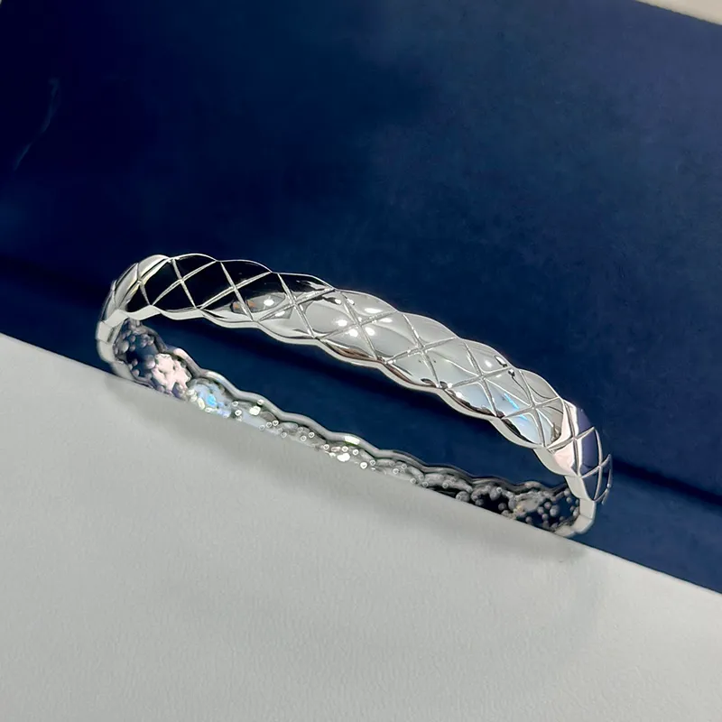 Bracelet de luxe en argent Sterling 925 pour femmes, célèbre marque française de styliste, Lingge classique, Double face incrusté de strass, breloque, haute joaillerie, cadeau de mode pour mère