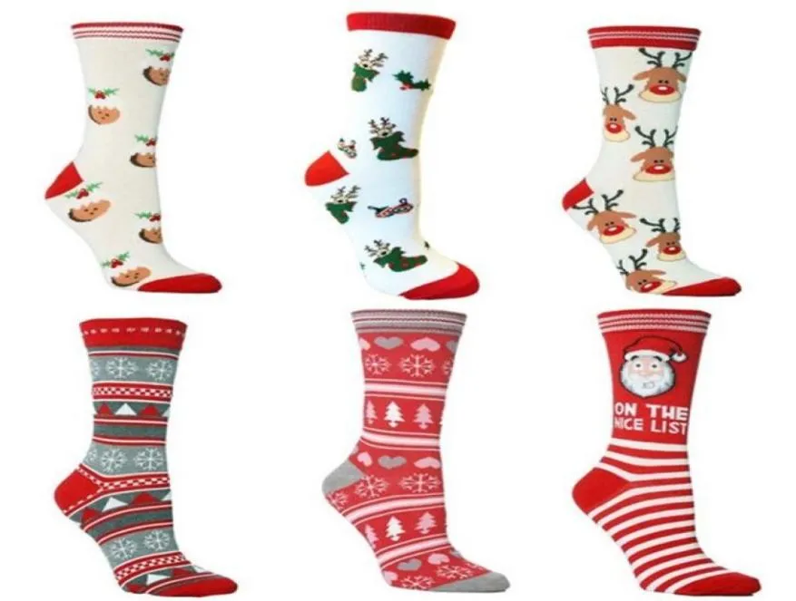 Weihnachtssocken für Damen und Mädchen, warme lange Socken für Erwachsene, Weihnachtsstrümpfe, dickes Handtuch, Korallensamtsocke, Bodenschlafsocken, neu WY91413263