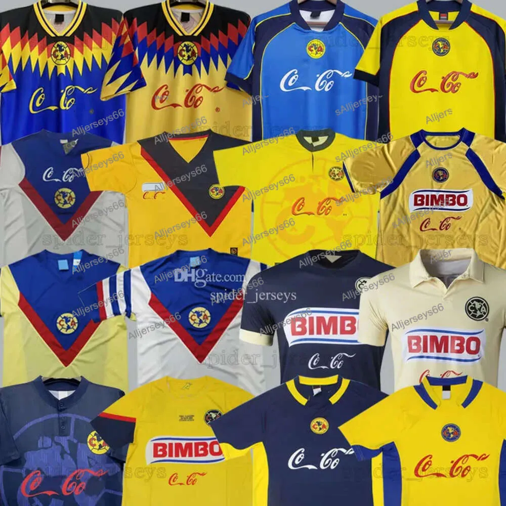 2004 2005 Club America Retro-Fußballtrikots 2001 02 1999 98 LIGA MX 1916–2006 90. Fußballtrikots 1995 1990 S.Cabanas ZAMORANO BRANDAO _Trikot